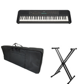 Combo Teclado Musical Yamaha PSR-E283 - Base + Estuche